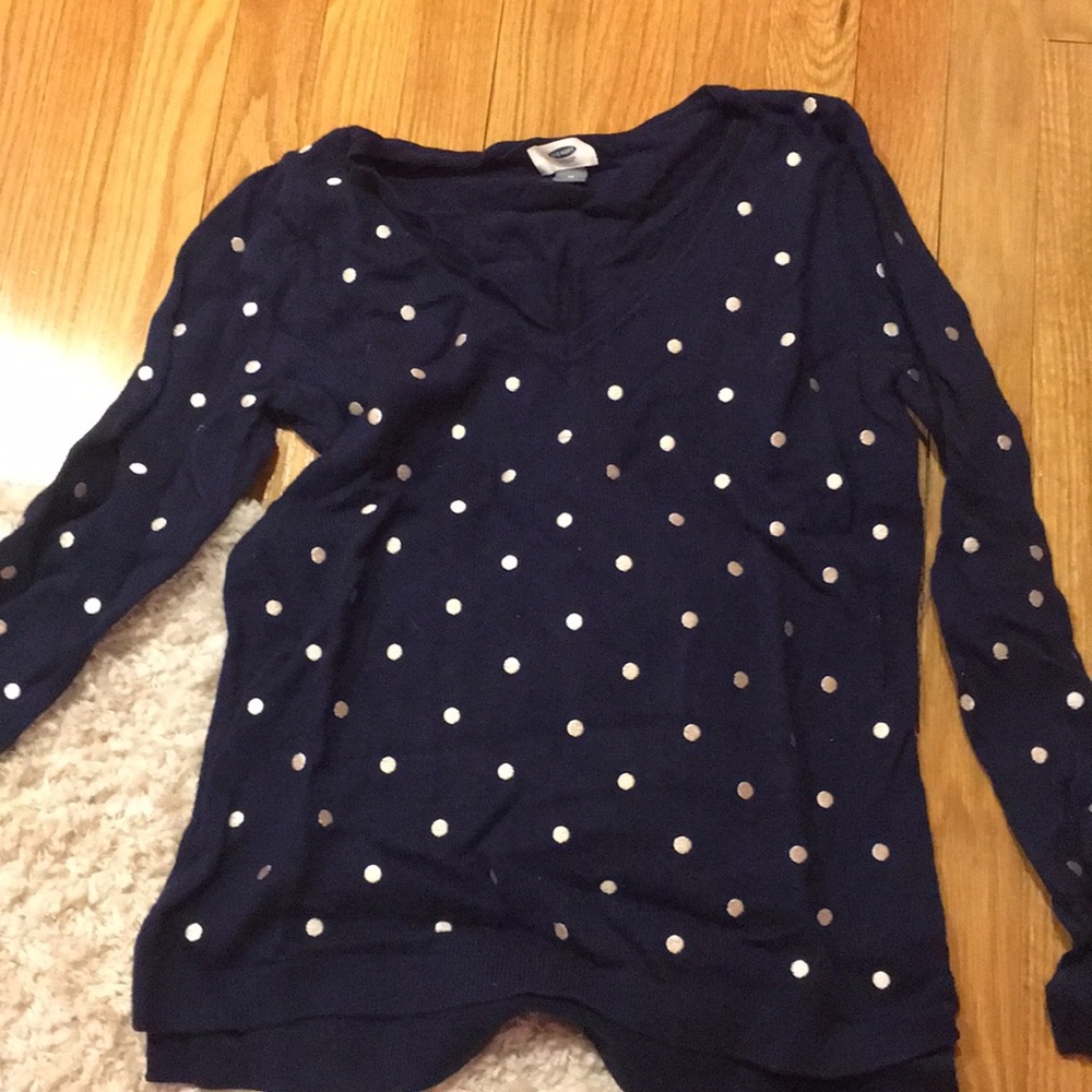 Poka dot sweater